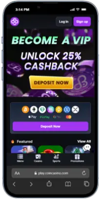CoinCasino anmeldelse