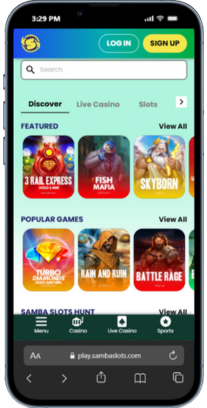 Samba Slots casino spill