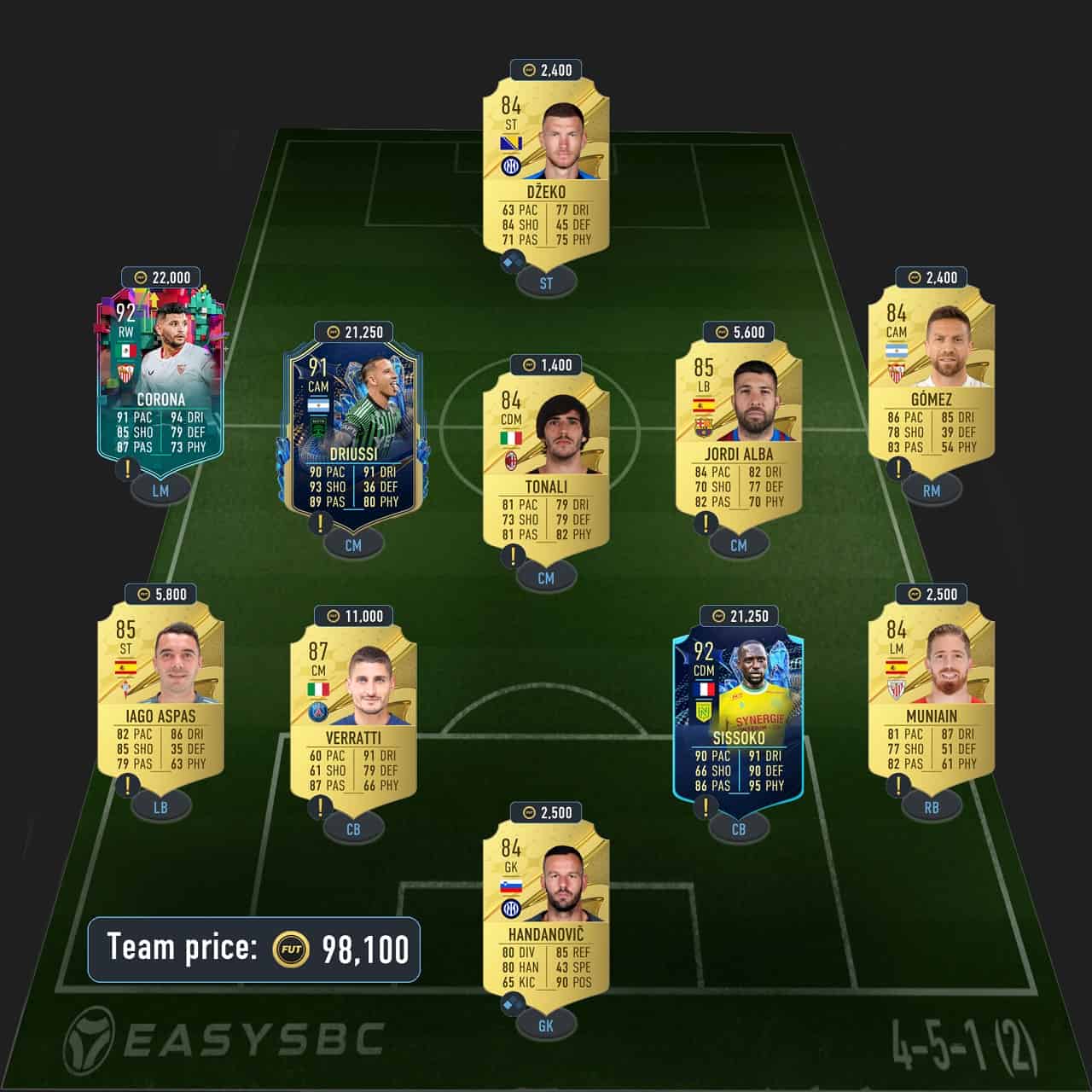vieira trophy titans icon sbc solutions fifa 23 les blues