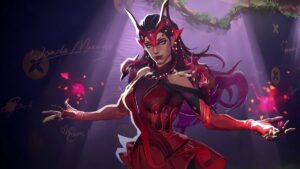 Scarlet Witch Hellfire Gala skin in Marvel Rivals