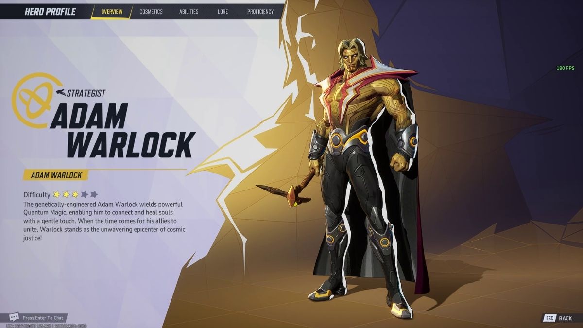 Adam Warlock lore in Marvel Rivals
