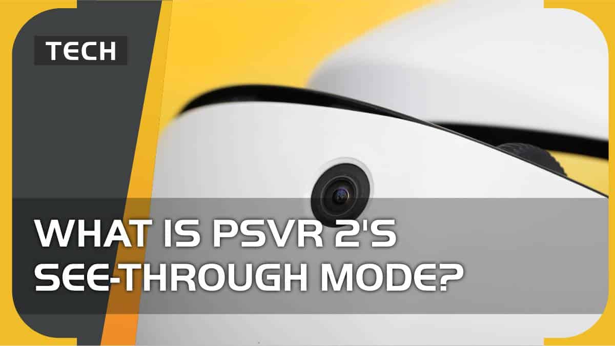 What is PSVR 2 see-through mode and how does it work?