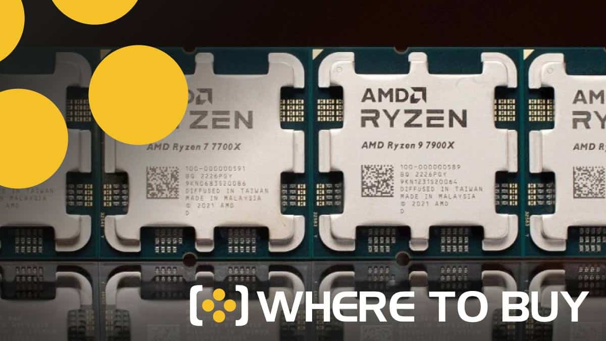 Where to buy AMD Ryzen 7000 series CPUs, Zen 4 is coming – UPDATED