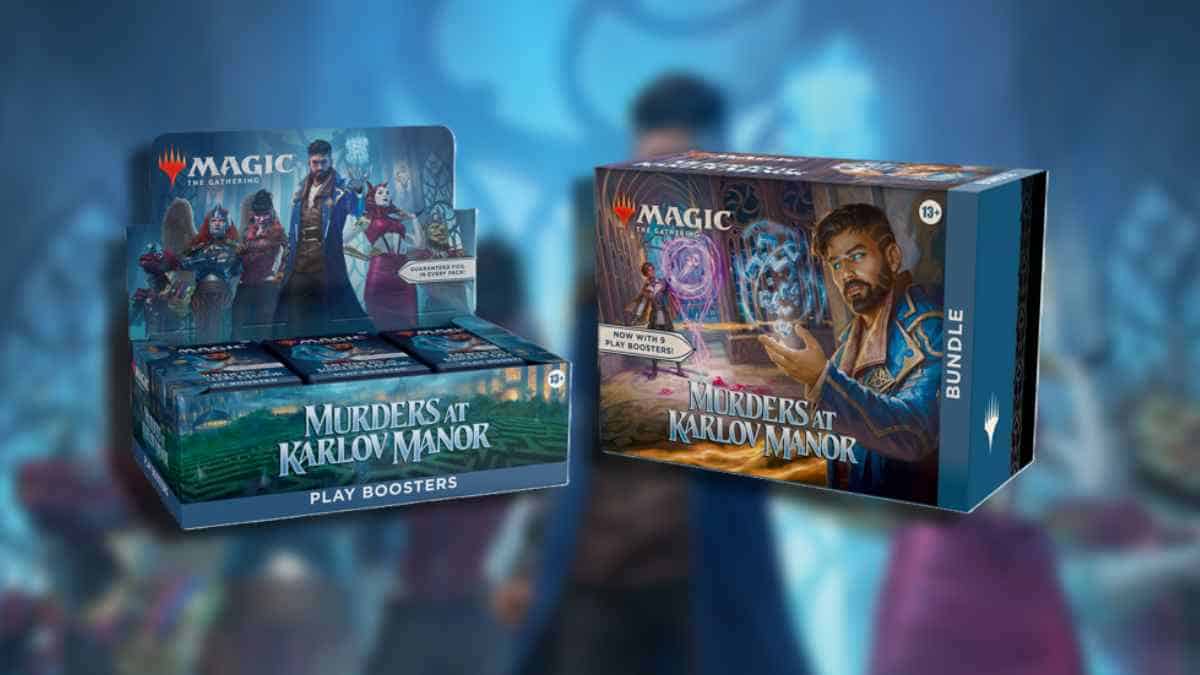 Murders at Karlov Manor Play Booster pre-orders and where to buy precons