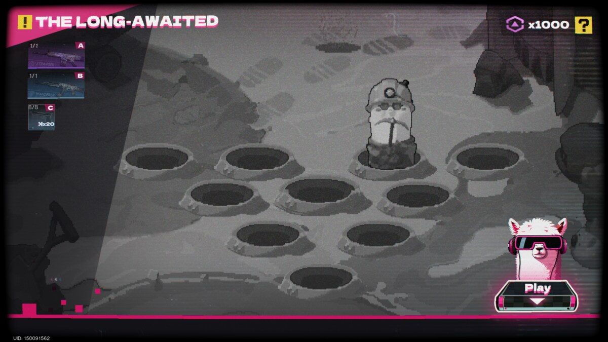 Once Human Wish Machine: in-game menus.