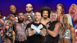 WWE 2K24 CM Punk - An image of the characters in the Season Pass.